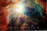 Imagination (Nebula, Albert Einstein Quote) Art Poster Print - 36x24