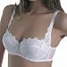 Sassa Balconette Dirndl-BH mit weich gepolsterten Cups «Stickerei Seri, weiß, Größe 70B
