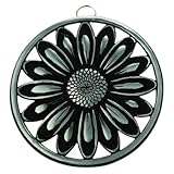 Old Dutch 8¾¿ Round Décor Nickel Daisy Trivet