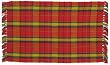 100% Cotton Flat Weave Rug Plaid 2 X 3