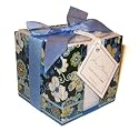 Take Note Cube with 600 Loose Note Papers in Mod Floral Blue