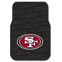 San Francisco 49ers 25 x 17 Rubber Car Floor Mat