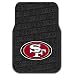 San Francisco 49ers 25 x 17 Rubber Car Floor Mat