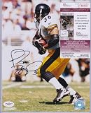 Jerome Bettis Pittsburgh Steelers Signed Autographed Photo Coa + Hologram Jsa Coa