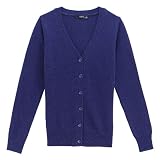 VANCL Women Premium Wool V Neck Cardigan Navy Blue, Medium 51ova6kiZcL. SL160 VANCL Women Premium Wool V Neck Cardigan Navy Blue, Medium