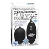 Pipedream Products Remote Control 10 Function Bullet, Black
