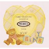 Decorated Heart Shaped Baby Picture Frame by Baby Gift