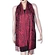Fashion Accessories Neck Wrap in Blended Wool Silk Scarf
