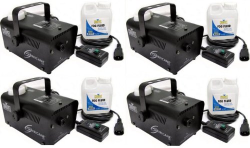 (4) NEW CHAUVET HURRICANE H700 FOG/SMOKE MACHINES H-700 On Sale
