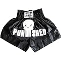 XL BL DUO *PUNISHED* Muay Thai Kickboxing Boxing Shorts