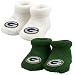 Green Bay Packers 2 Pack Terry Booties