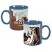 Vandor 4-3/4 by 3-1/4 by 3-3/4-Inch John Wayne Creed 12-Ounce Ceramic Mug, Multicolored