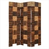 Braided Fusion Decorative Room Divider