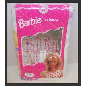 Barbie Doll Ballerina 84 X 15 One Rod Pocket Valance Made in U.S.A. by 