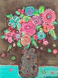 Oopsy daisy Kristin Canvas Wall Art by Carter Carpin, 18 by 24-Inch