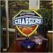 San Diego Chargers Neon Table Lamp