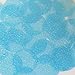 Round Sequin 40mm Light Blue Transparent Hologram Glitter Sparkle Loose Couture Paillettes