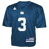 Adidas Notre Dame Fighting Irish #3 Navy Infant Replica Football Jersey