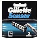 Gillette Sensor Refill Comfort Blade Cartridges - 5 Pack