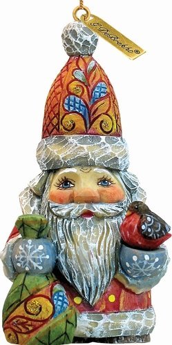 G.Debrekht 651827 General Holiday Bag of Joy Santa Ornament 3 in. G.Debrekht 651827 General Holiday Bag of Joy Santa Ornament 3 in.
