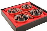 Contemporary Dinnerware Chinese 16 PCS Dinner Set For 4 In Gift Box