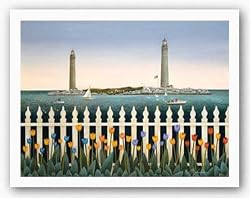 Thatcher Island by Lowell Herrero 16"x12" Art Print Poster