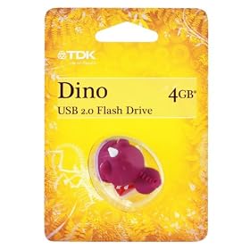 TDK - Dinosaur - Cl� USB 2.0 flash drive - 4 Go