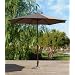 9' Outdoor Parasol Market Umbrella - Driftwood
