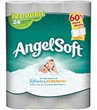 Angel Soft Bath Tissue, 12 Double Rolls