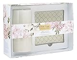 New York Botanical Garden by Chesapeake Bay Candle Pillar and Plate Set, Sweet Azalea