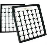 72 Earring Pads Display Cards Showcase Parts 14K Gold