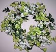 24" Dogwood and Berry Spray Artificial Wreath