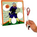 LiddleLAX ShootOUT Mini Lacrosse Game, with Red Lacrosse Stick