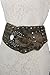 Women Ethnic Fashion Belt Hip Waist Silver Metal Chain Camel Charm XS S M