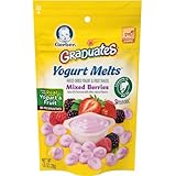 Gerber Graduates Yogurt Melts, Mixed Berry, 1 Ounce (Pack of 7)