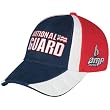 #88 Dale Earnhardt Jr. Navy Blue-Red Driver Pit Adjustable Hat -