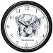 Labrador Retriever (Yellow) Dog Wall Clock by WatchBuddy Timepieces (Slate Blue Frame)