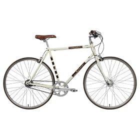 Nirve Fairfax Men's European Style Road Bike (700c Wheels, Alfine Pearl Cream)