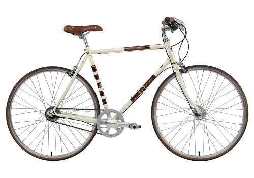 Nirve Fairfax Men's European Style Road Bike (700c Wheels, Alfine Pearl Cream)