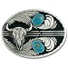 Buffalo Skull Belt Buckle