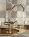 Herbeau 4205 Valence Single Hole Mixer in Polished Brass - HR4205