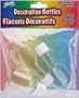 Decorative Bottles 3/Pkg, Clear Short
