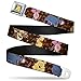 Buckle-Down Seatbelt Belt - Winnie the Pooh Character Poses - 1.5