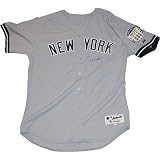 Derek Jeter New York Yankees Autographed 2008 Away Jersey with Final Season Patch