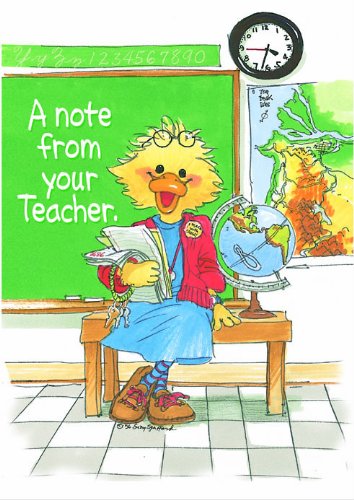 Eureka Suzys Zoo Note from Teacher 36 Mailable Postcards 831930