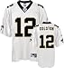 Marques Colston White Reebok NFL Premier New Orleans Saints Jersey - Medium