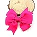 Foxnovo 15 Color 3 Boutique Hair Bows Girls Kids Alligator Clip Grosgrain Ribbon Headbands Hair Clips No Clip Baby Ribbon Hair Bows Baby Shower Gift!