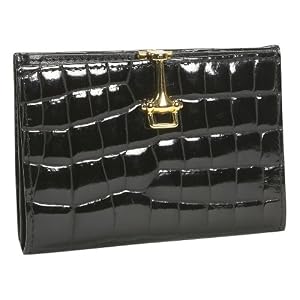 Buy Budd Leather Crocodile Bidente Slim French Purse with Clip Closure by var goTwisterProductImageStrings = new Object();goTwisterProductImageStrings['prodImageNotAvailTextNoColor'] = 