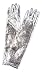 Costumes For All Occasions BA08SV Gloves Elbow Metallic Silver Image