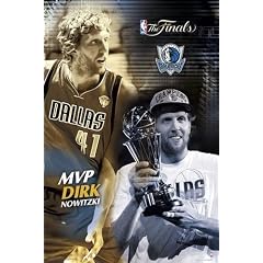 Dirk Nowitzki Poster NBA Finals - MVP 2011 - Poster Gro�format